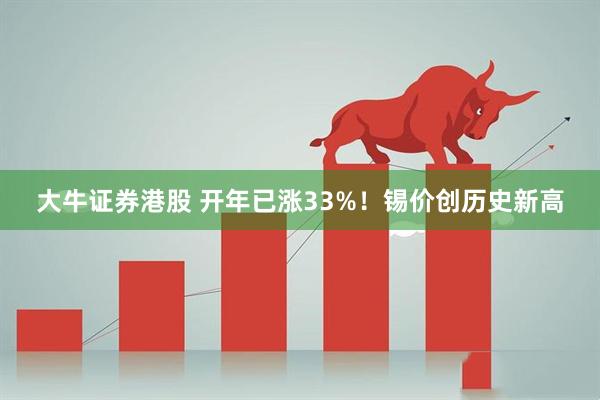 大牛证券港股 开年已涨33%！锡价创历史新高